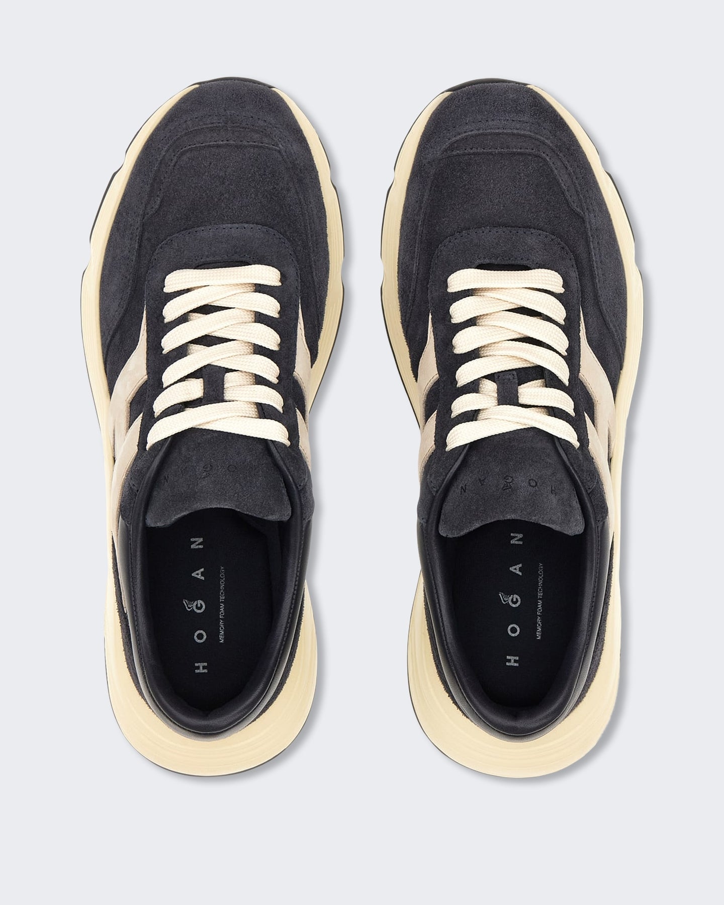 Hogan Heren Sneaker - Hogan Hyperlight Allacciato H-White Wit - Eleganza.nl