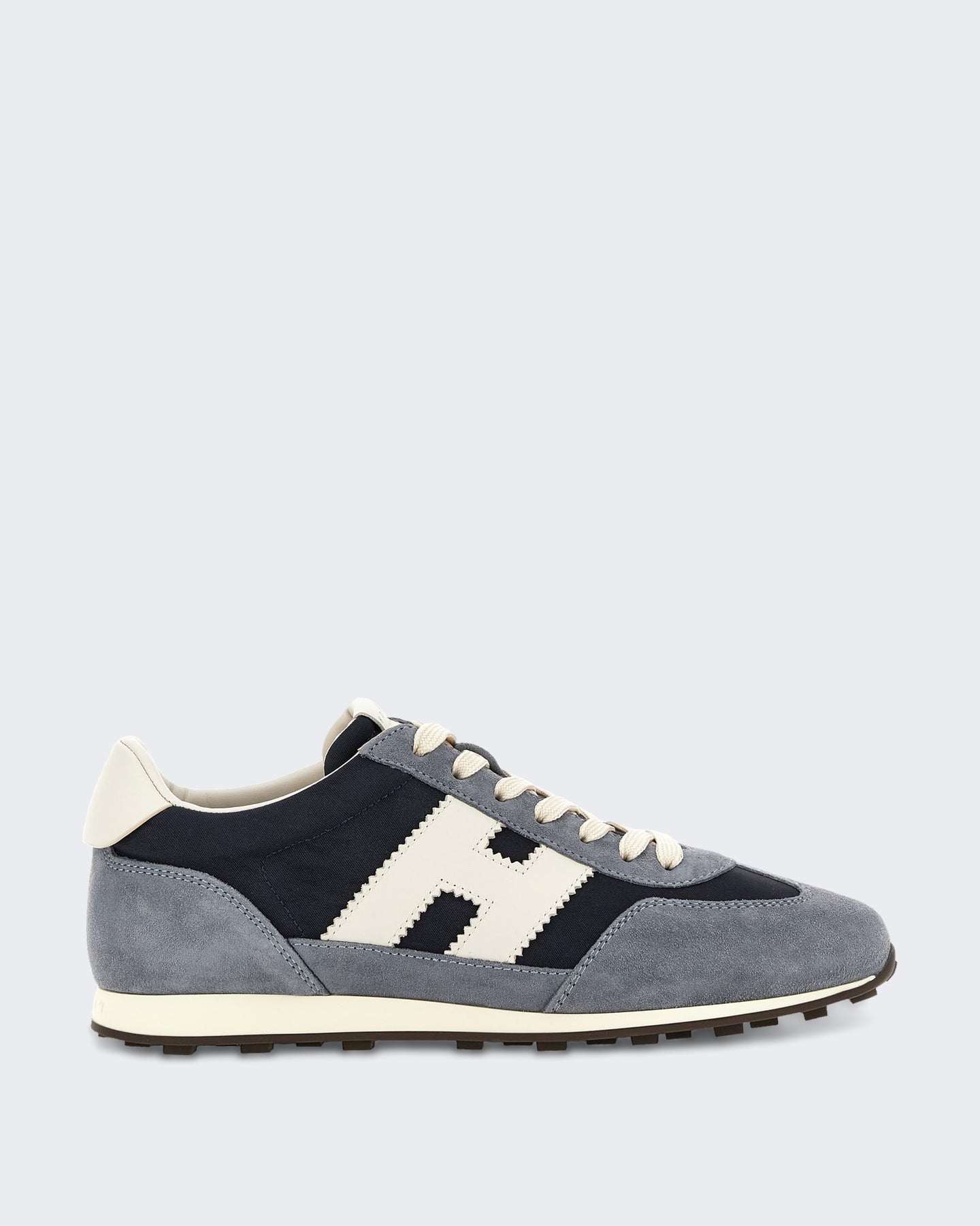 Hogan Heren Veterschoenen sneaker met H-logo Groen - Eleganza.nl