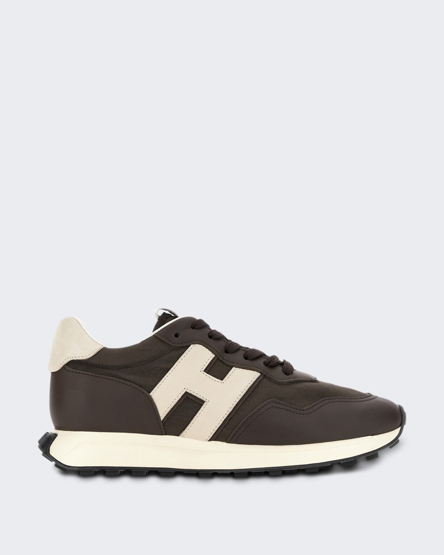 Hogan Heren Veterschoener met H-patch detail Blauw - Eleganza.nl
