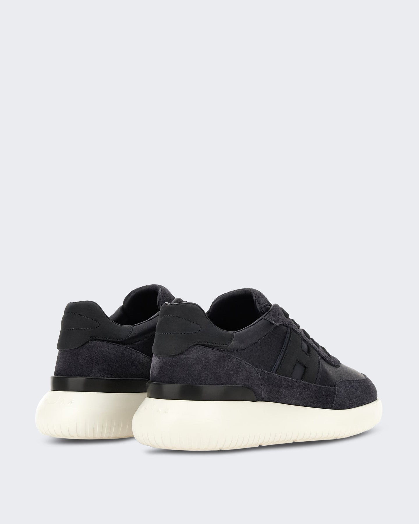 Hogan Heren Vetersneaker met H-band detail Blauw - Eleganza.nl