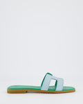 Women's Joy Slipper Blue/Green — huidige kleur