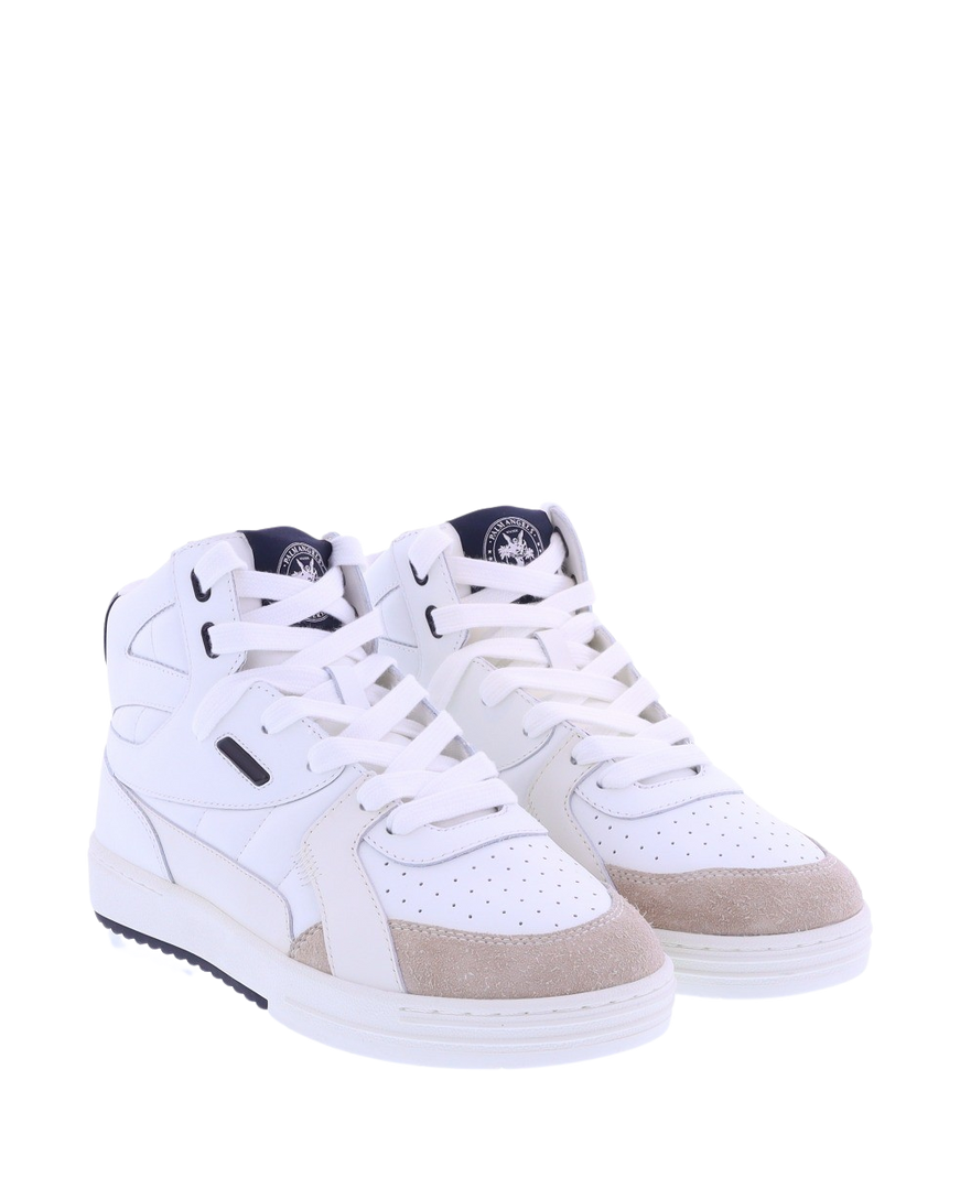 Men University Mid Sneaker White