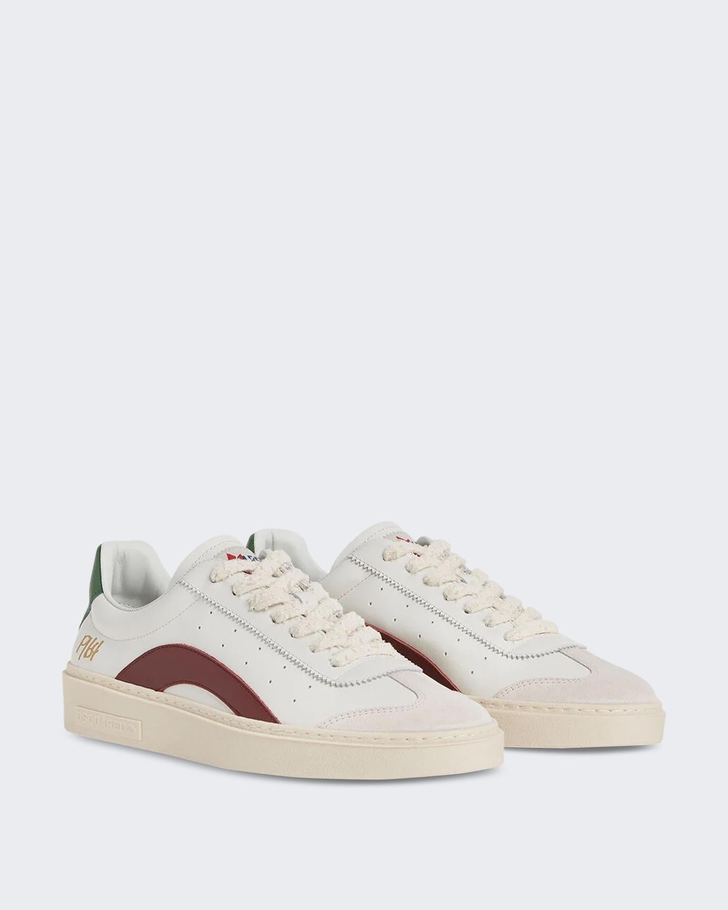 Heren Rider Sneaker Wit/Bordo