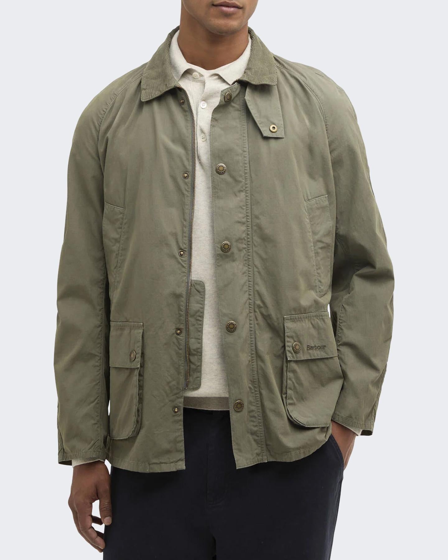 Heren Ashby Casual Jacket Groen