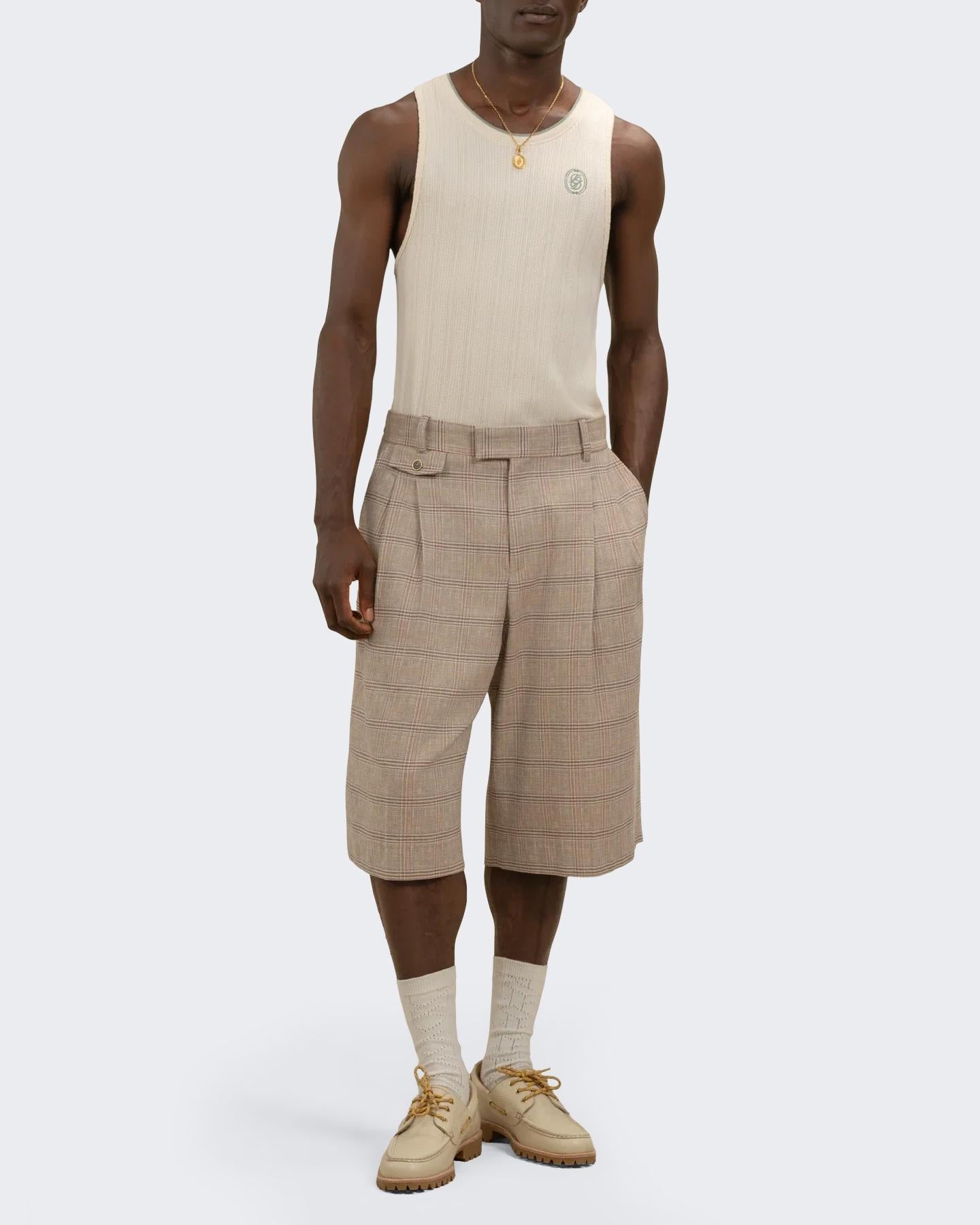 Heren Débardeur D Miroir Coton