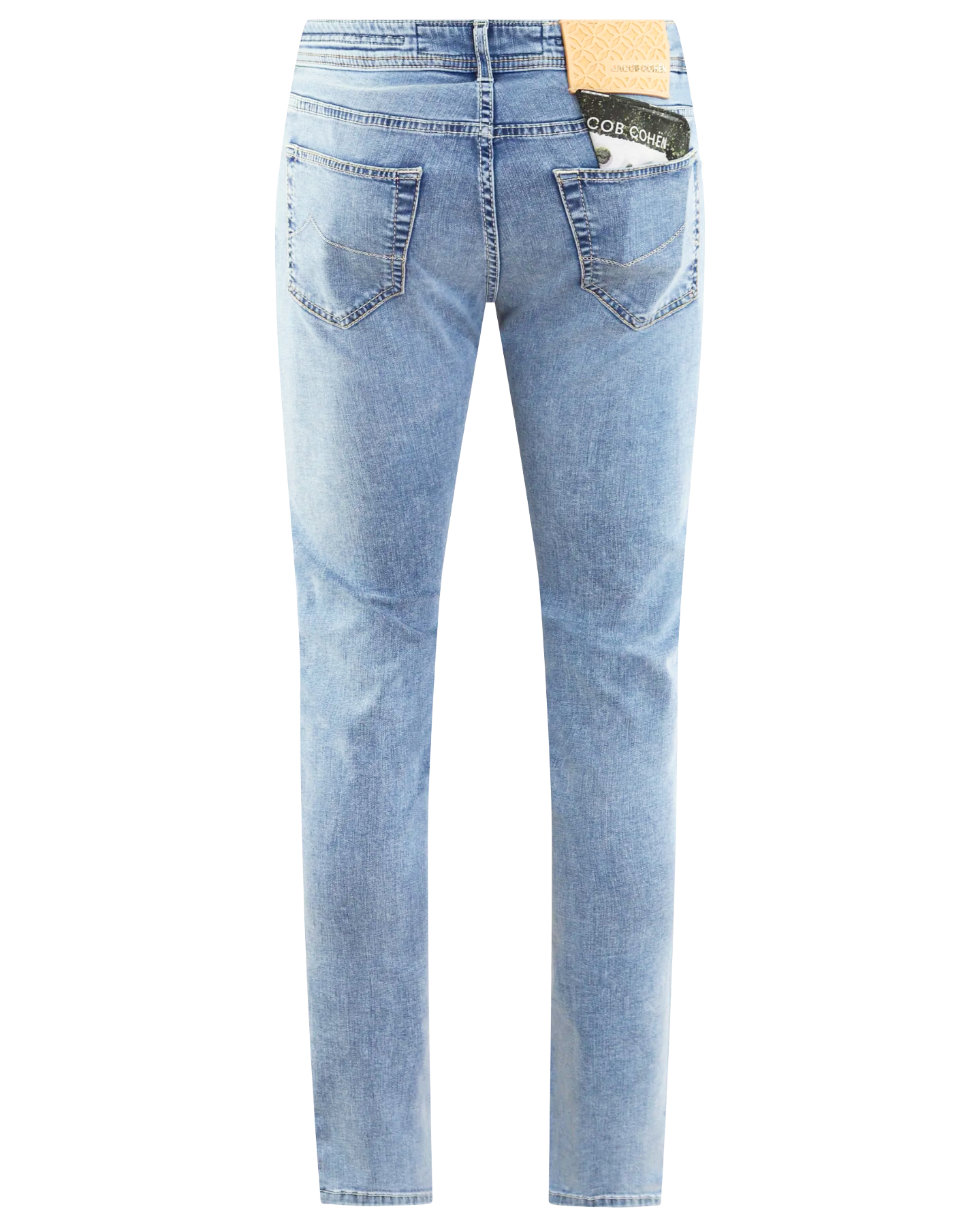 Heren Super Slim Nick Medium Blauw