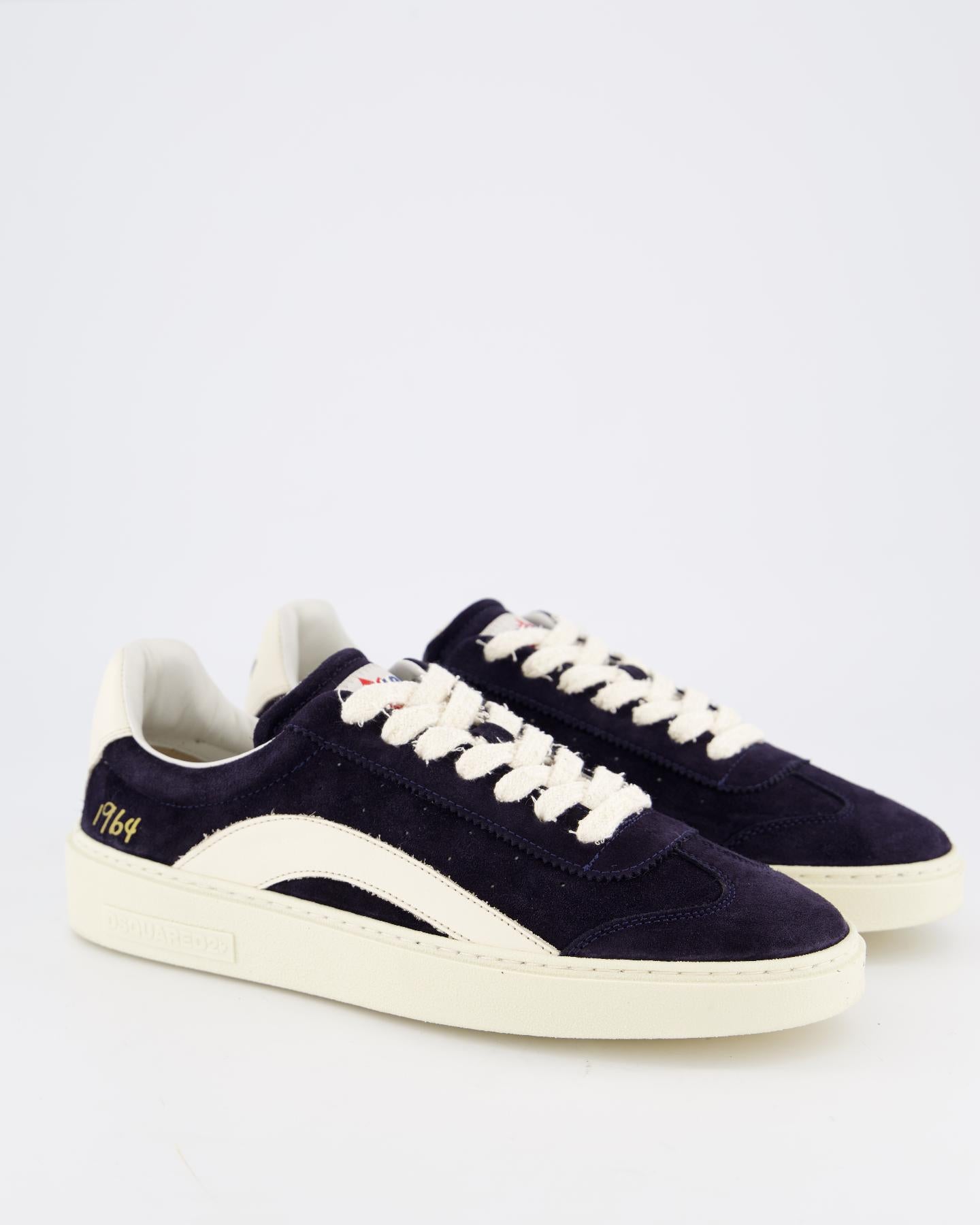 スニーカー DSQUARED2 Men Sneakers Navy SNM044114170001 M4125 Dsquared2 Heren Rider Sneaker Navy - Eleganza.nl