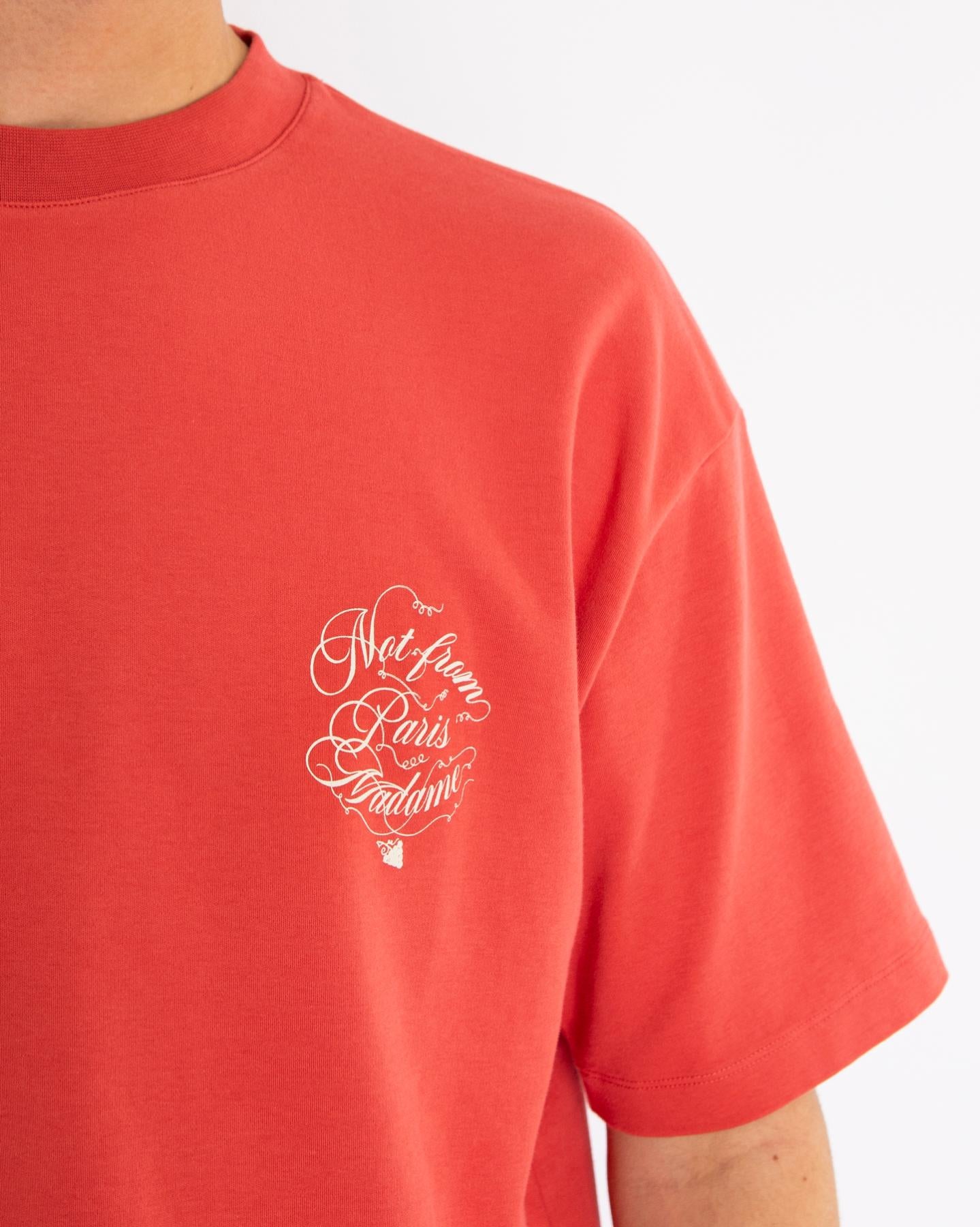 Heren Le T-Shirt Slogan Vignes