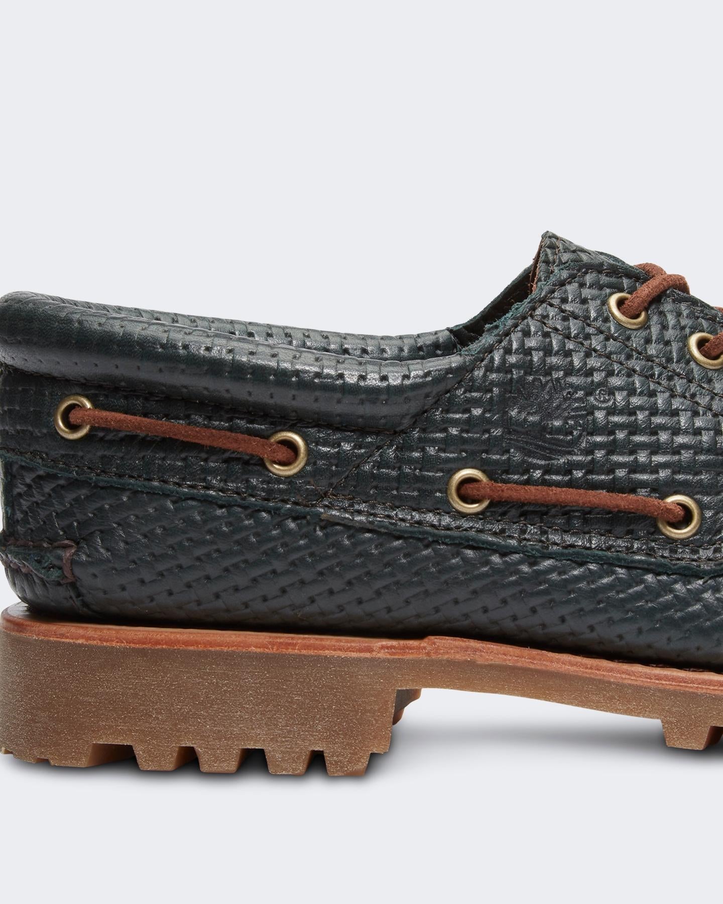 Heren Authentic Boat Shoe Groen