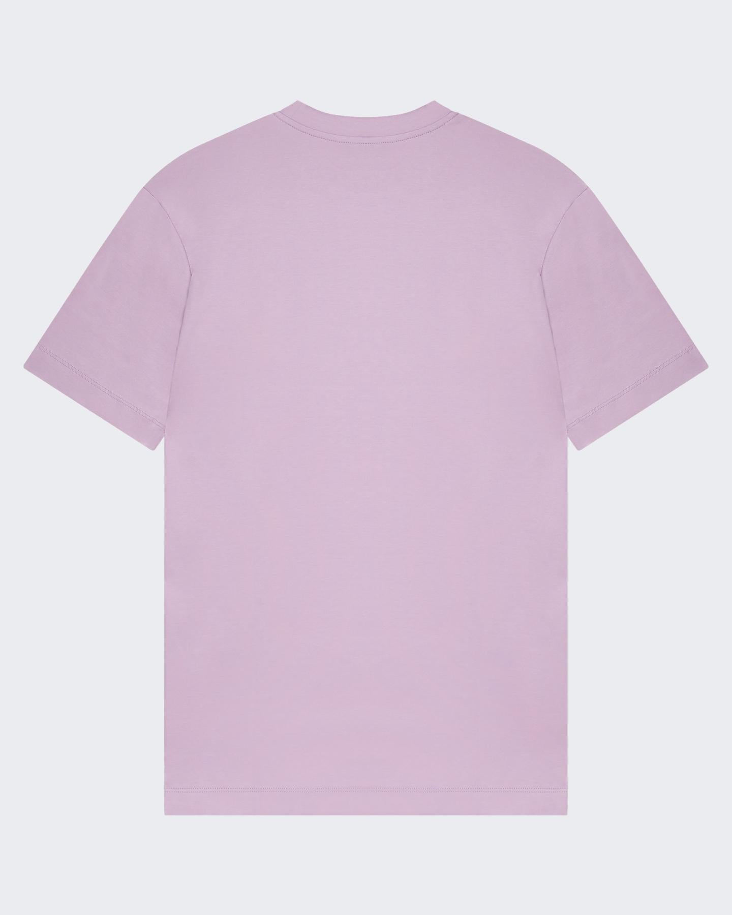 Heren Interlock Supima T-Shirt Paars