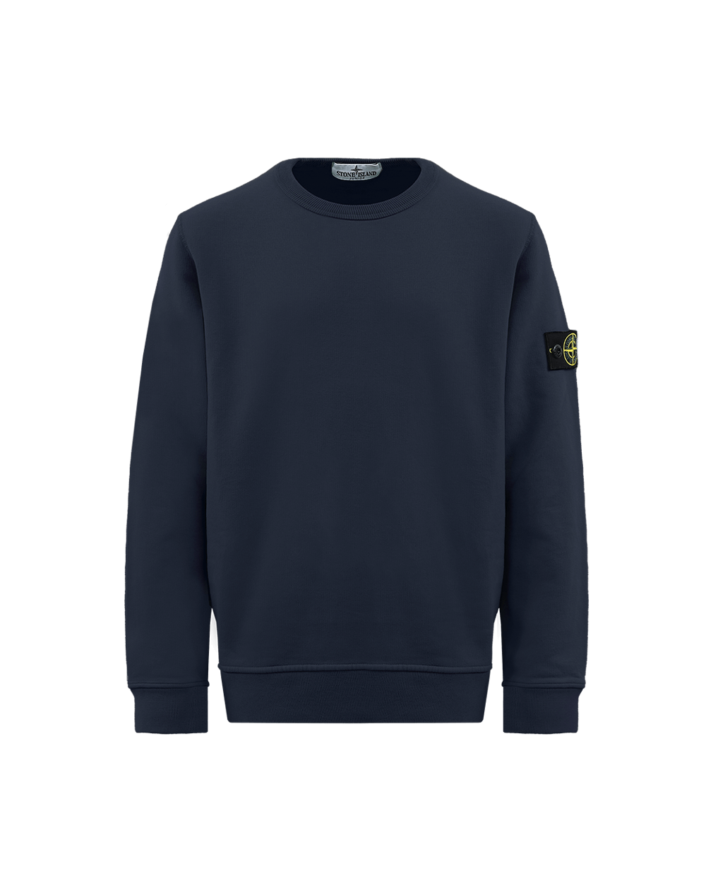 Kids Logo-Patch Sweater Blue