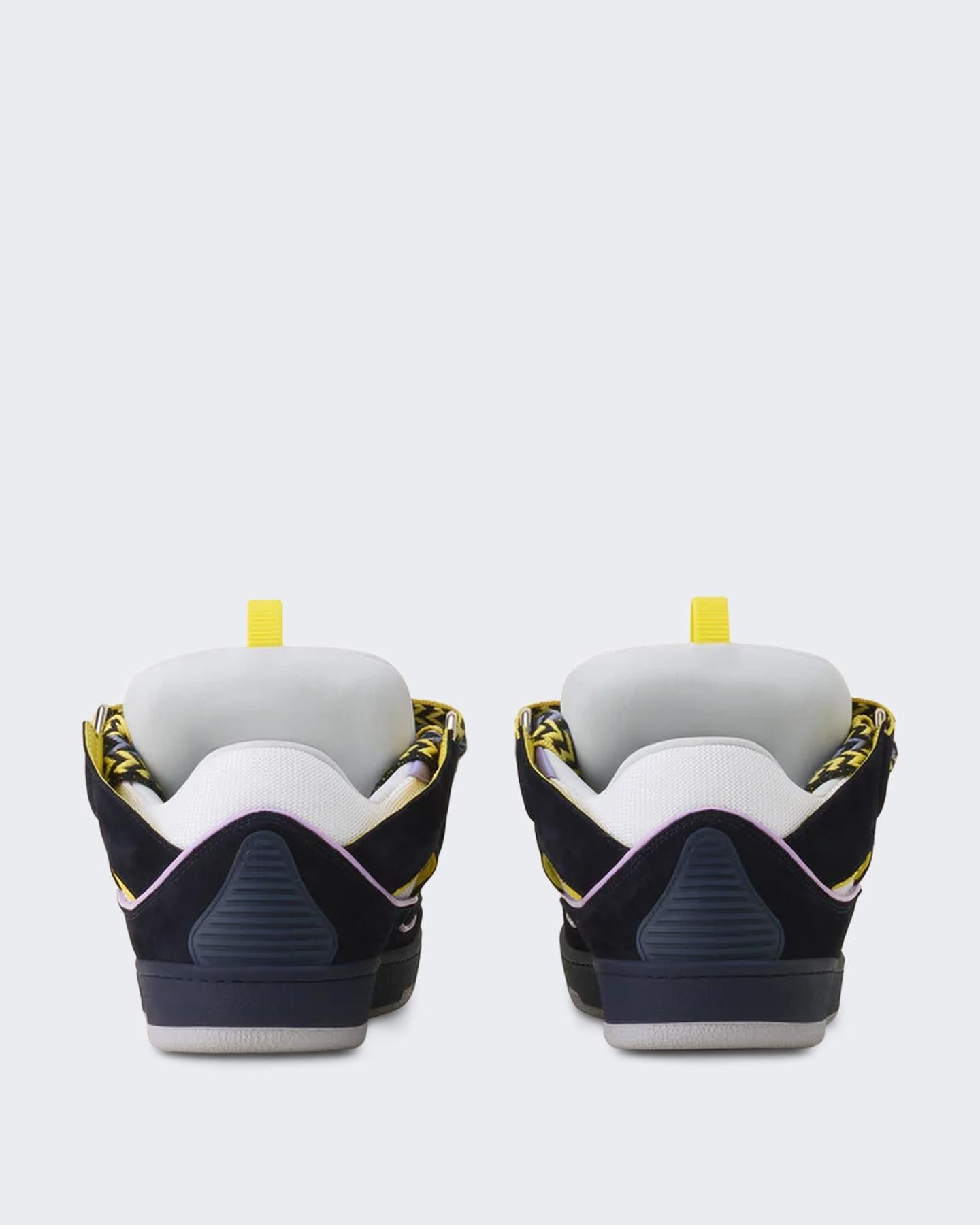 Dames Curb Sneakers Bicolor