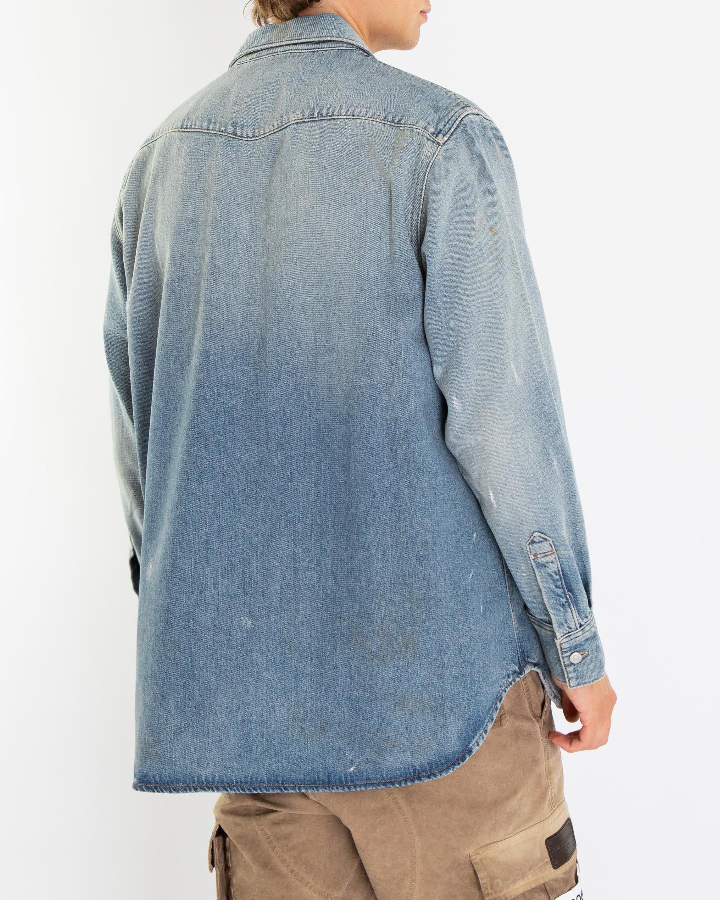 Heren Denim Shirt - Relaxed Fit