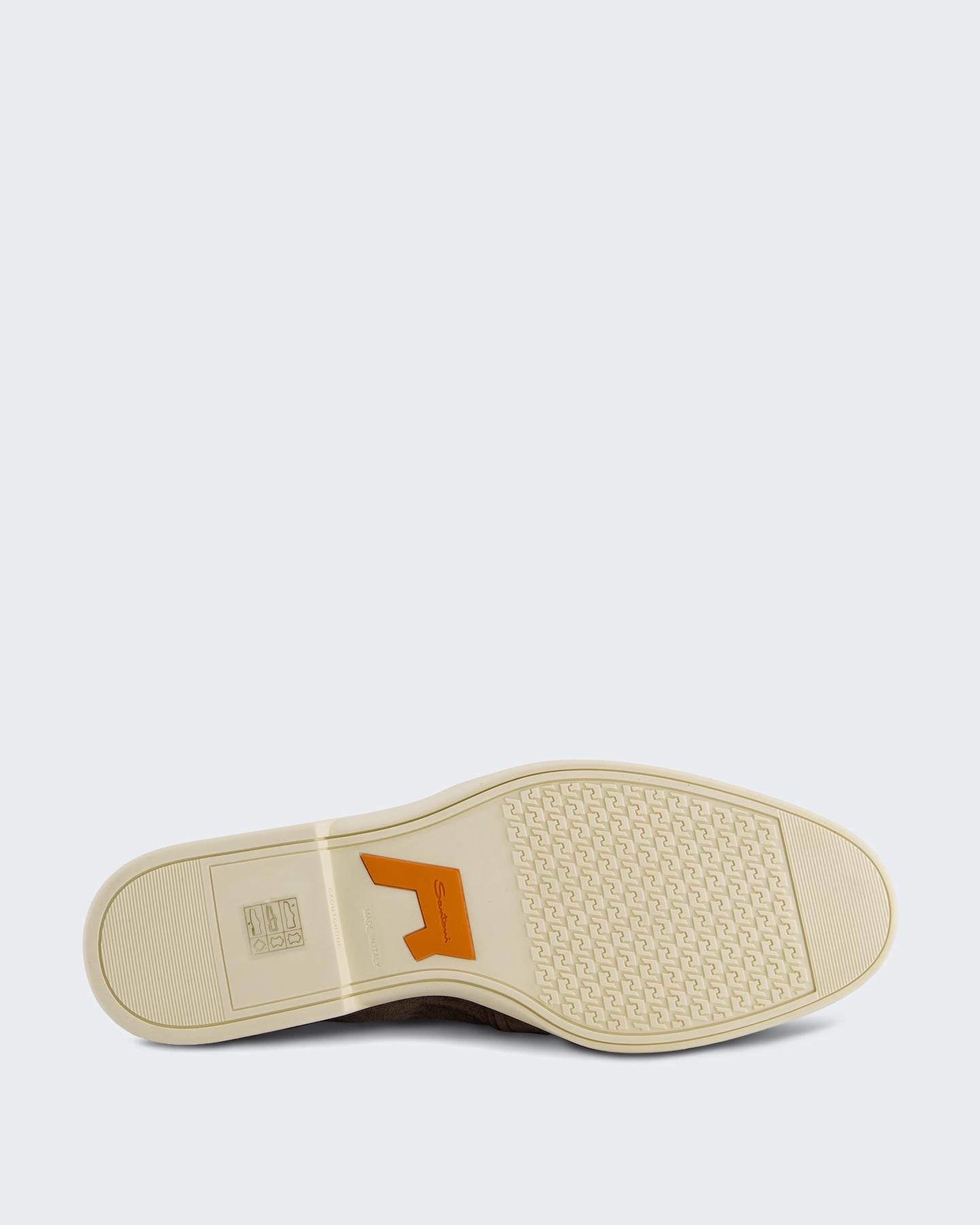 Santoni Heren Malibu Loafer Brown