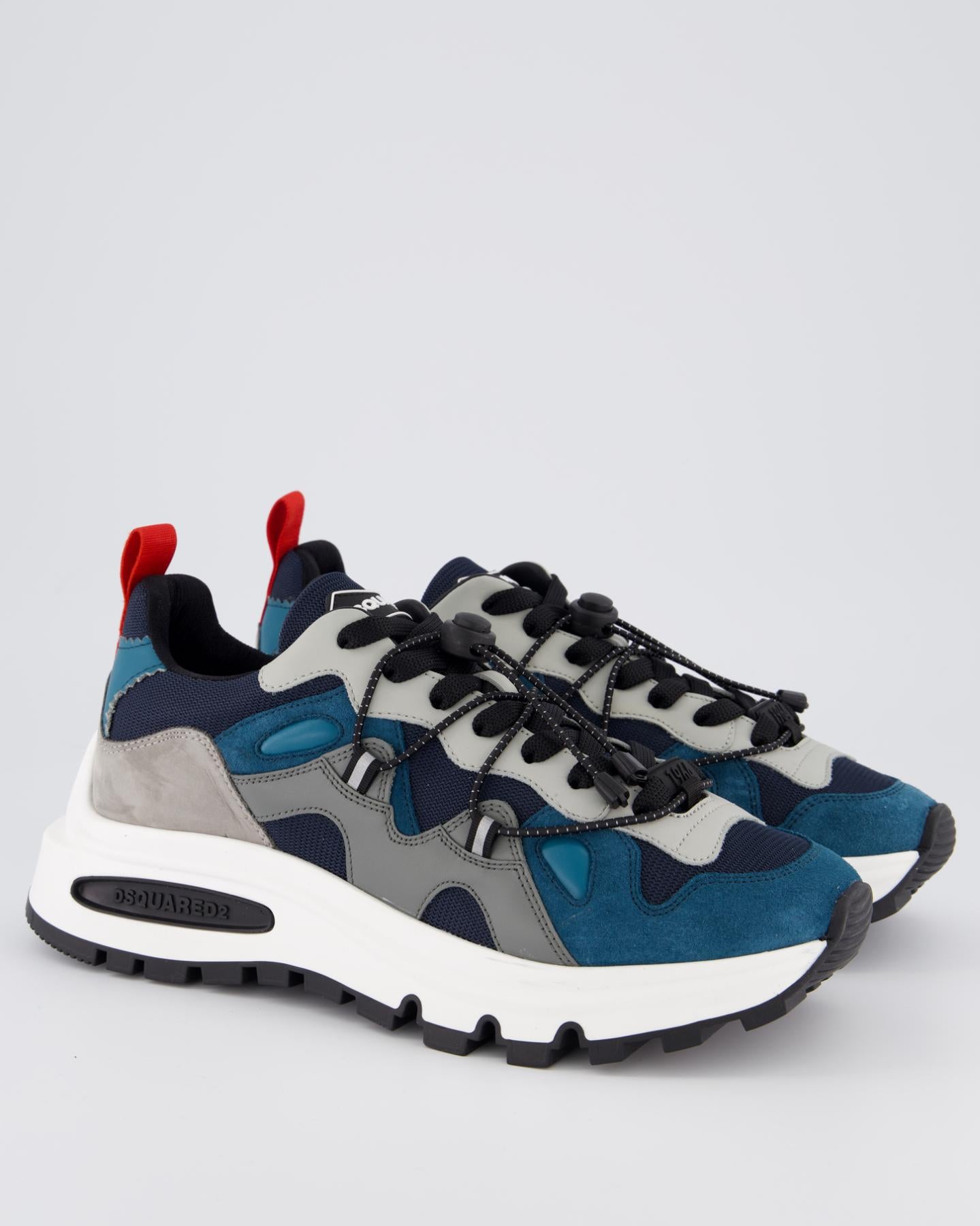 Dsquared2 Heren Run DS2 Sneaker Blauw/Grijs – foto 4