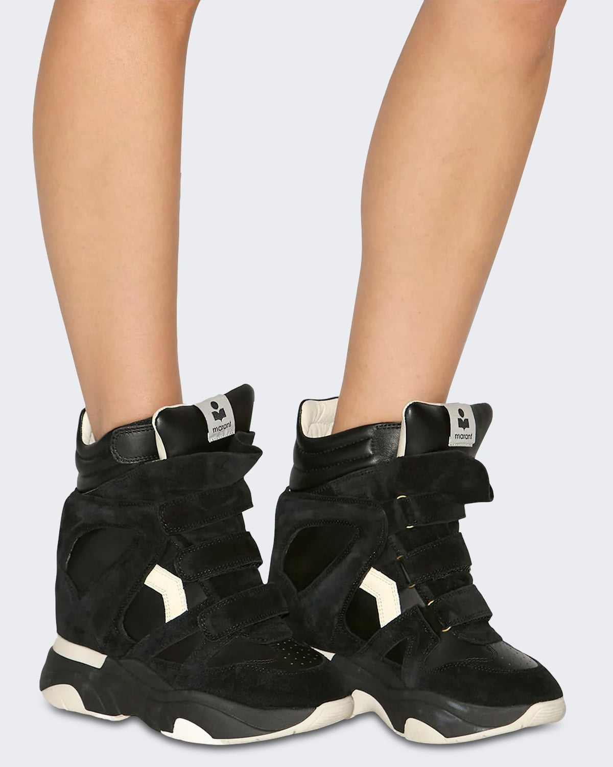 Isabel Marant Dames Balskee sneaker zwart - Eleganza.nl