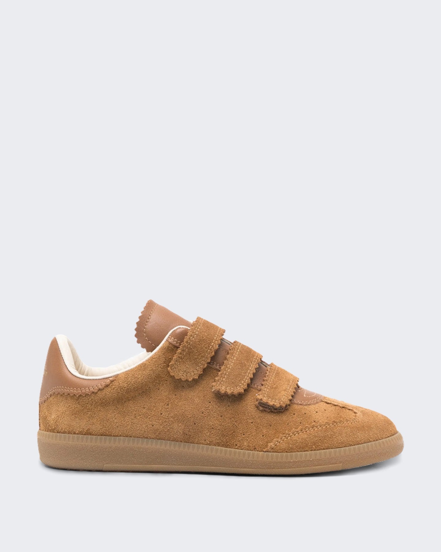 Isabel Marant Dames Beth leren sneakers Bruin - Eleganza.nl