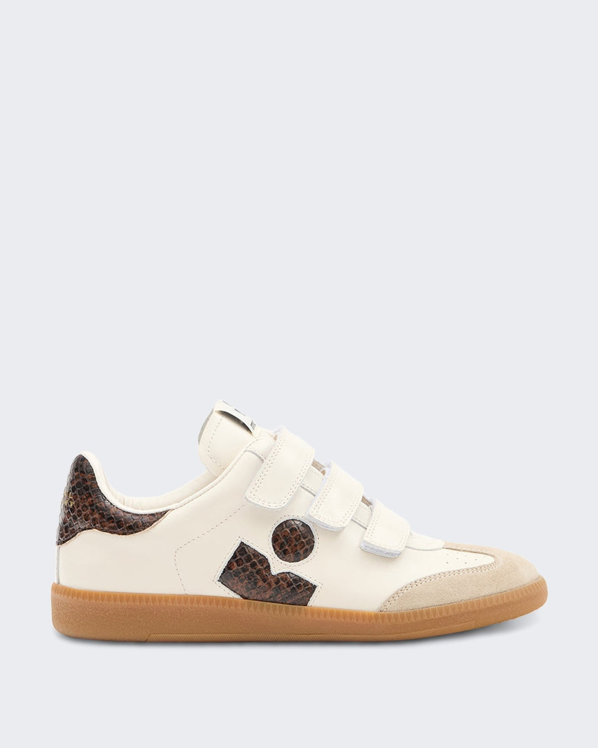Isabel Marant Dames Beth sneakers in chalk/mocha Beige - Eleganza.nl