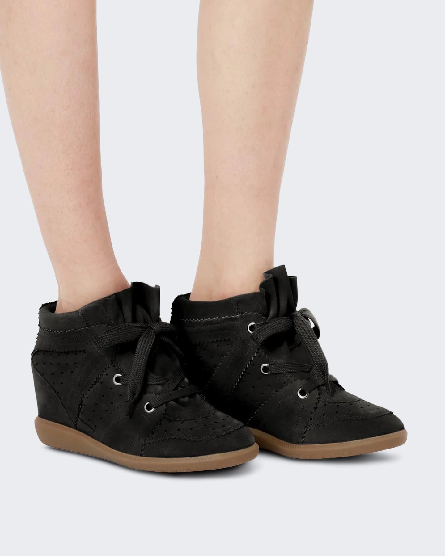 Isabel Marant Dames Bobby Sneaker Zwart - Eleganza.nl