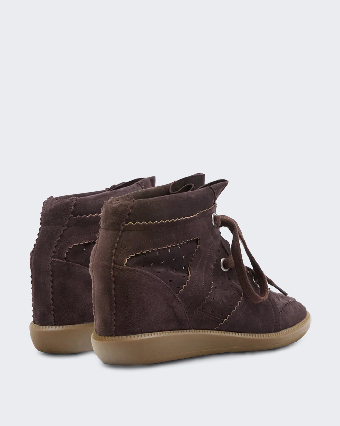 Isabel Marant Dames Bobby sneakers bruin - Eleganza.nl
