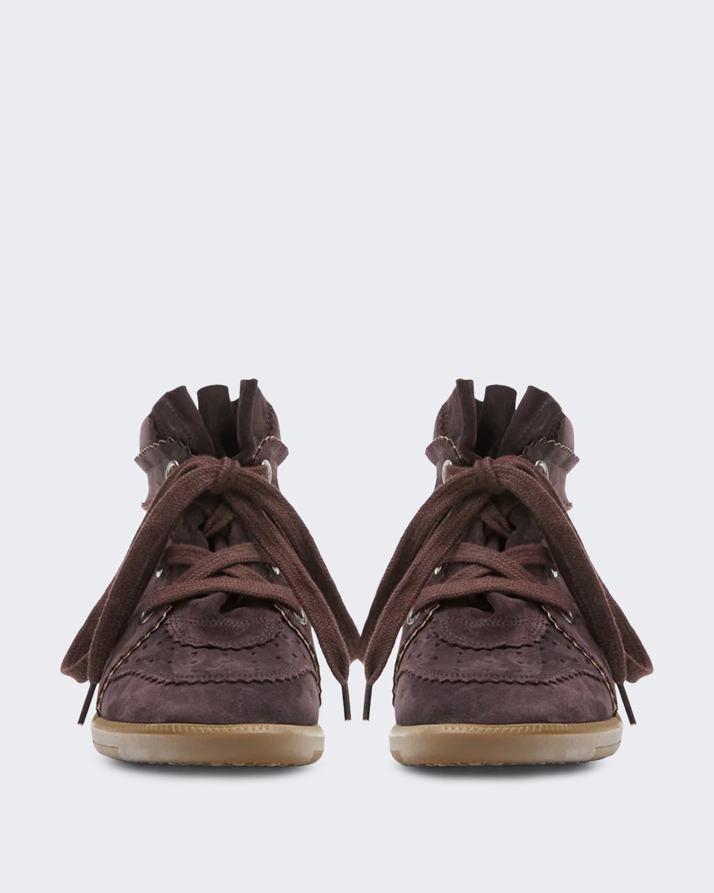 Isabel Marant Dames Bobby sneakers bruin - Eleganza.nl