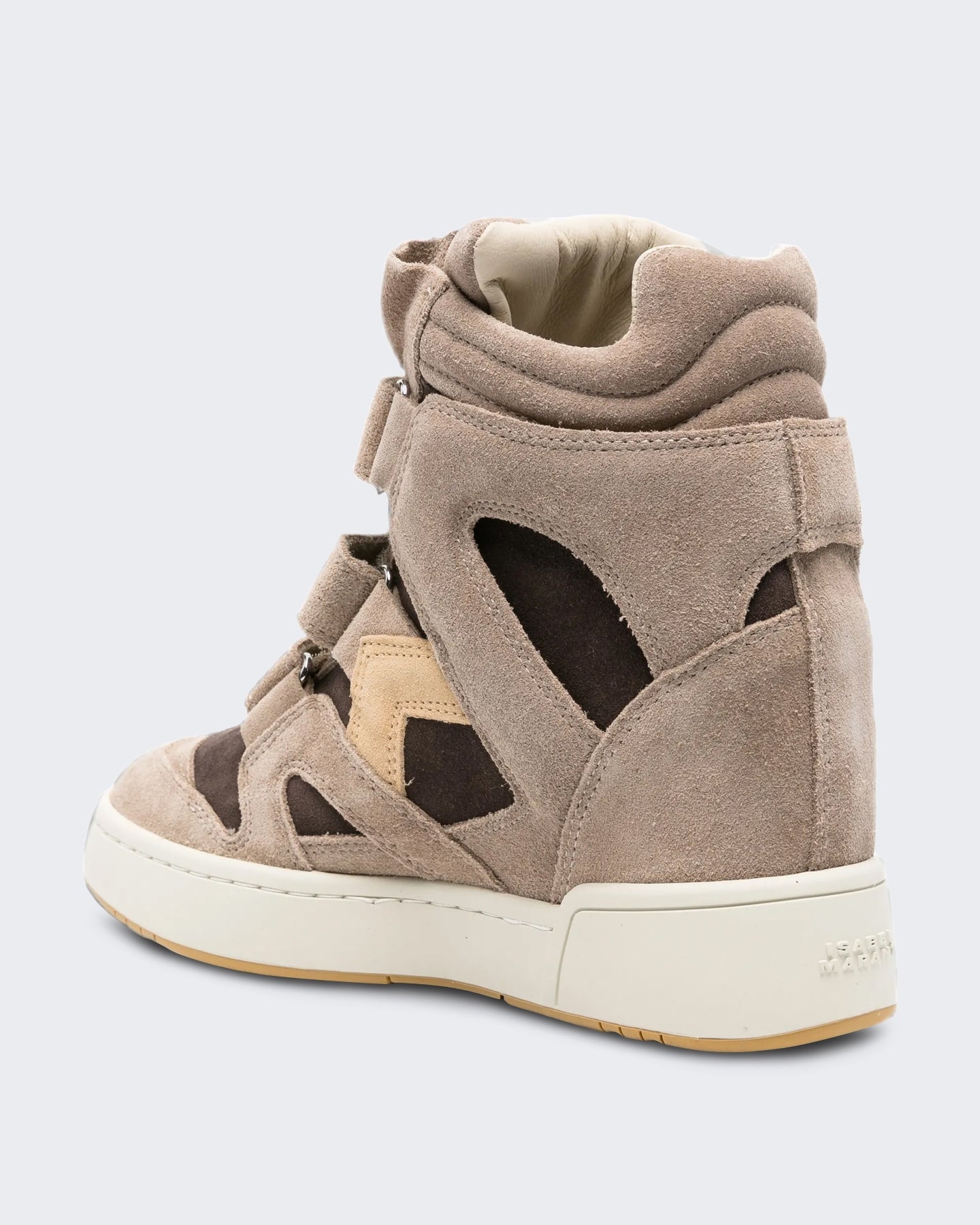 Isabel Marant Dames IM3 sneakers met kleurenblok Beige - Eleganza.nl