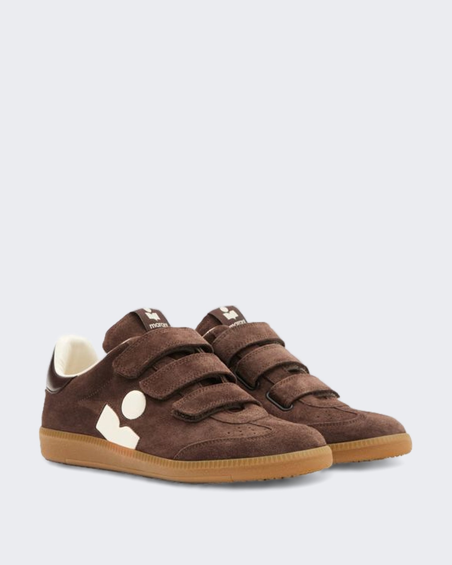 Isabel Marant Isabel Marant Beth Sneakers In Wit Bruin - Eleganza.nl