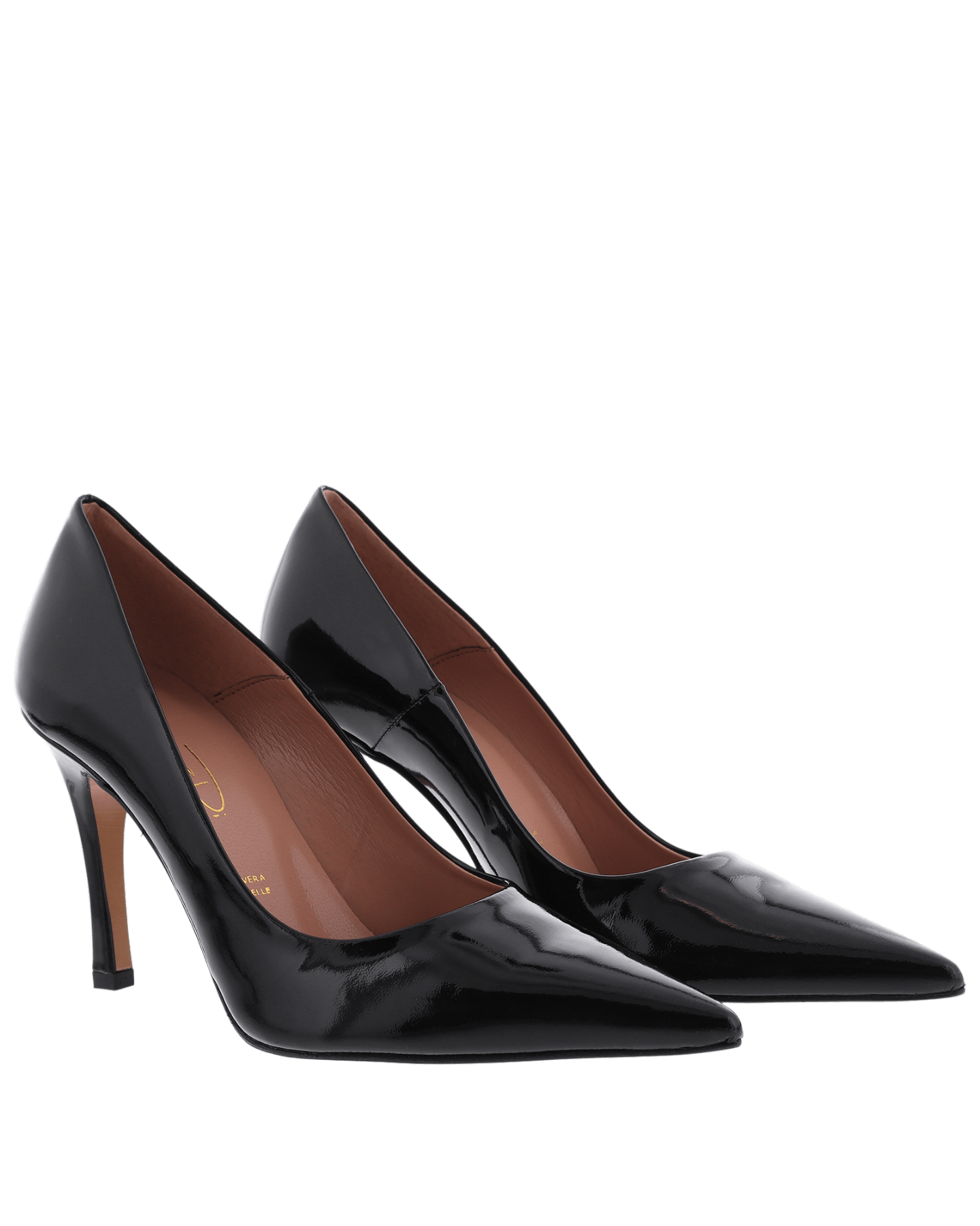 Women Lax leather pump black