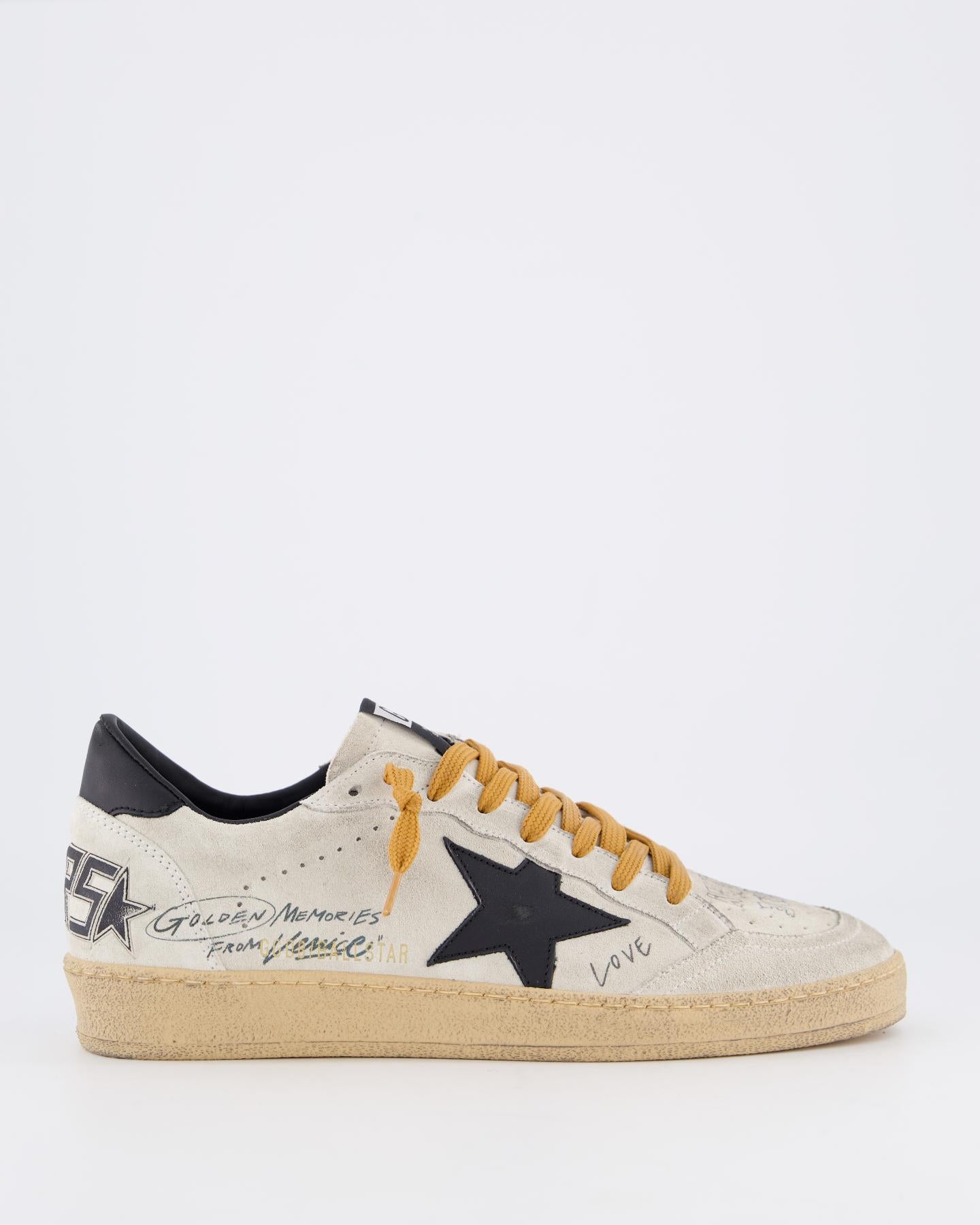 Heren Ball Star Sneaker Grijs/Graffi