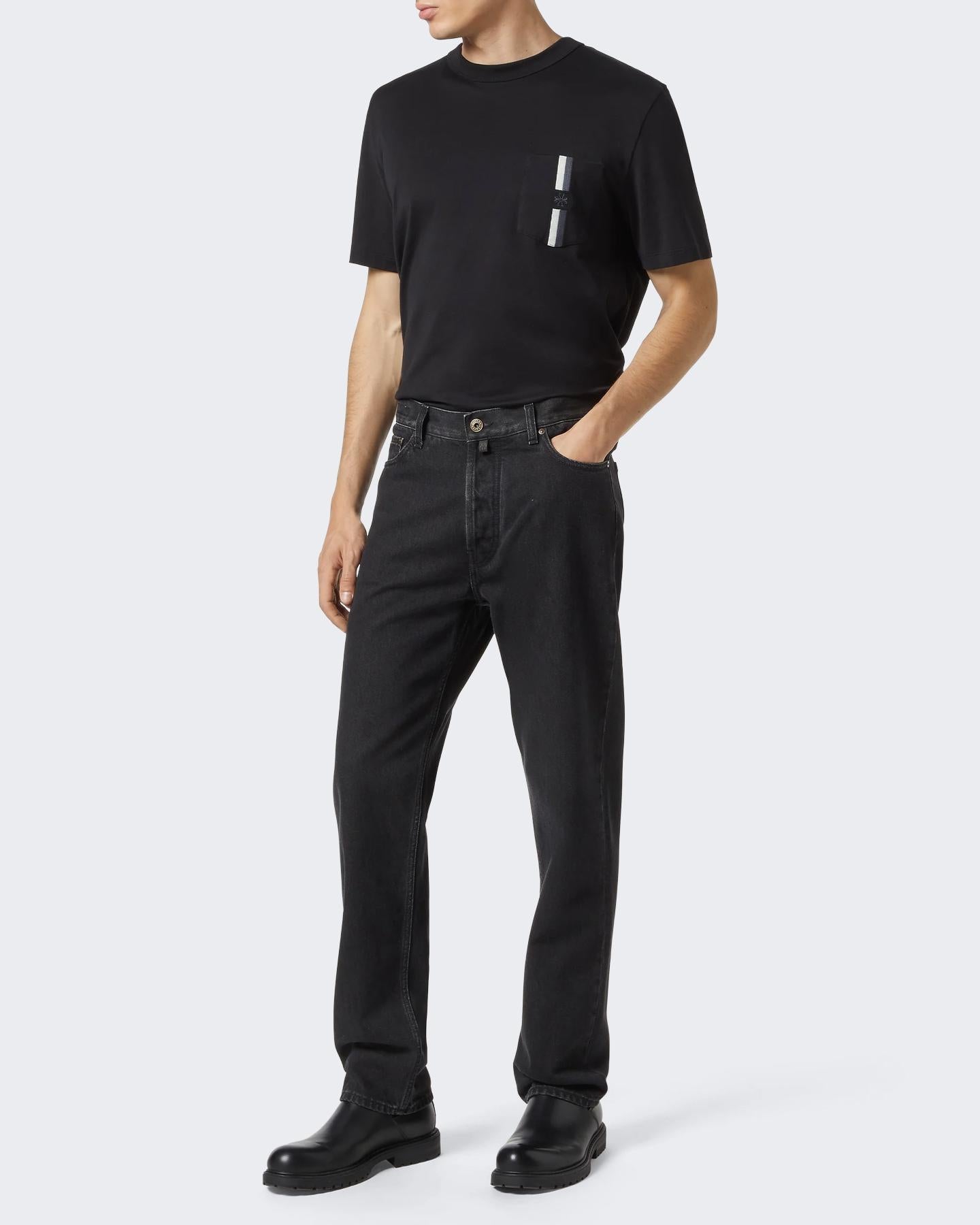 Heren Girocollo Costina Zwart