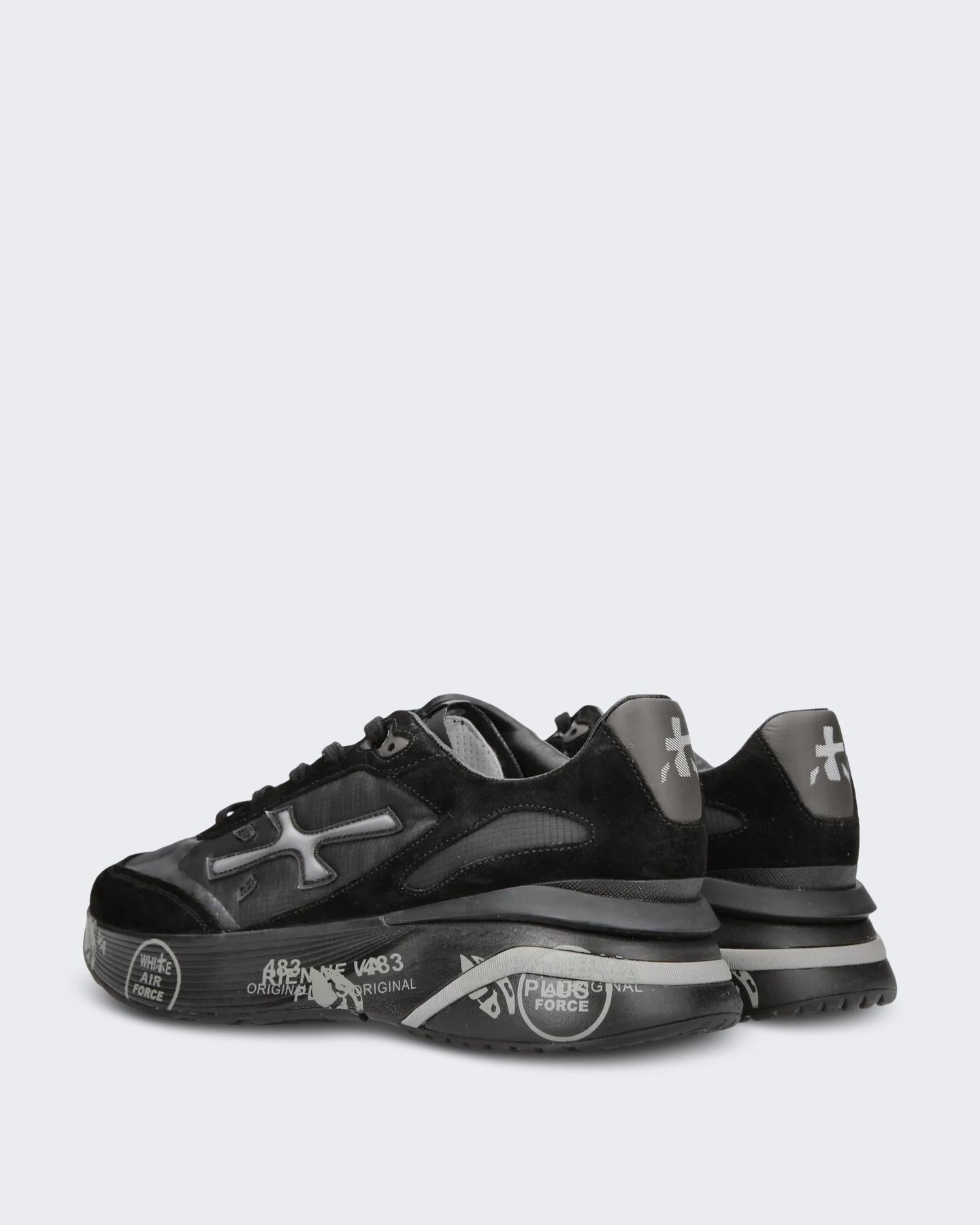 Heren Moerun Sneaker Zwart