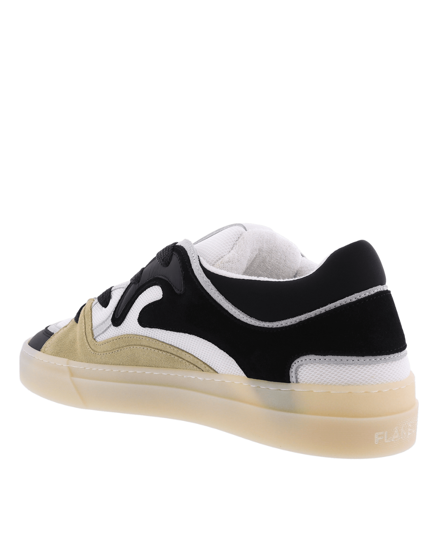 Men Avenue sneaker black/white/beige