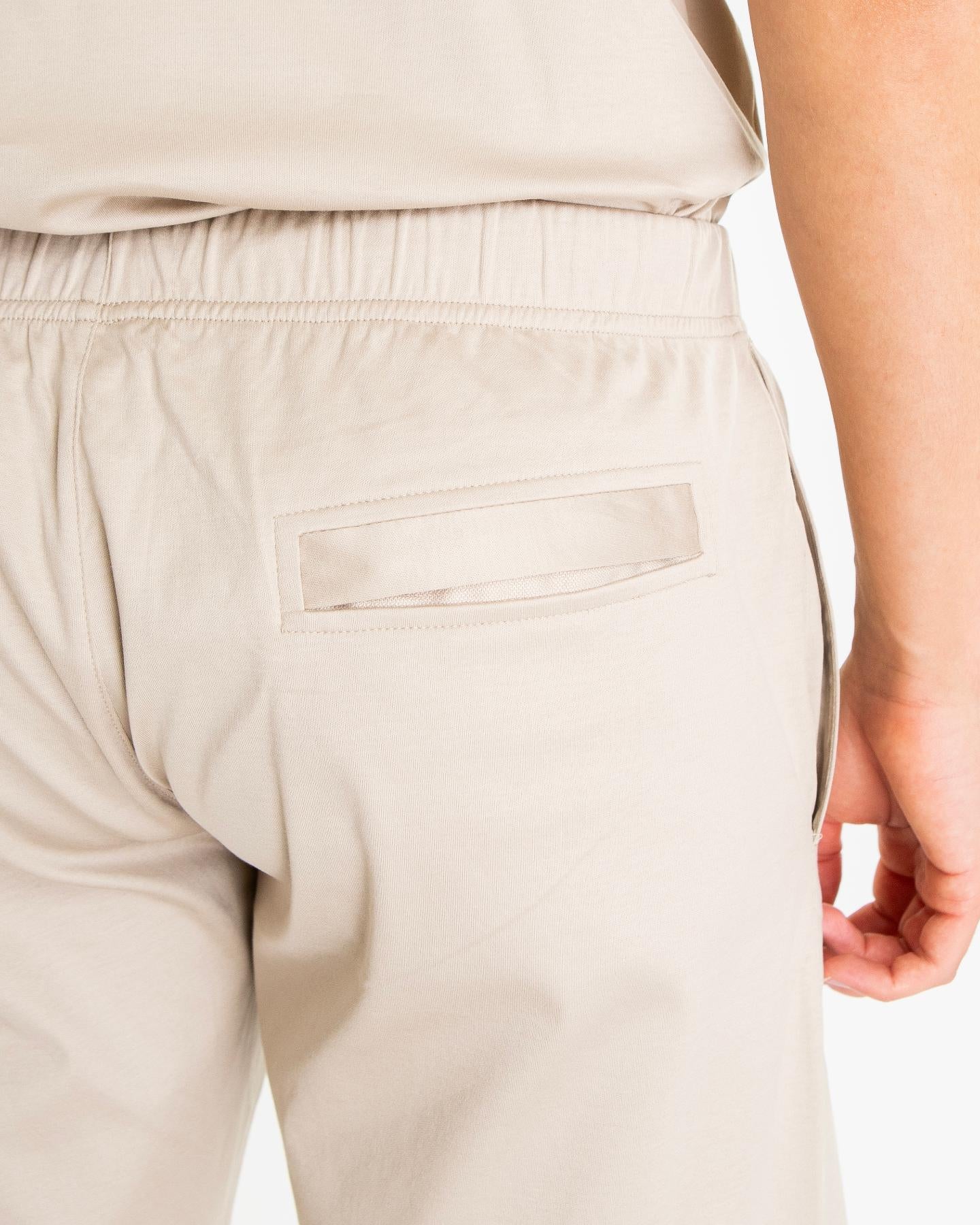 Heren Supima Sport Short Beige