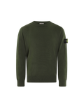 Stone Island Kids Logopatch Sweater Green