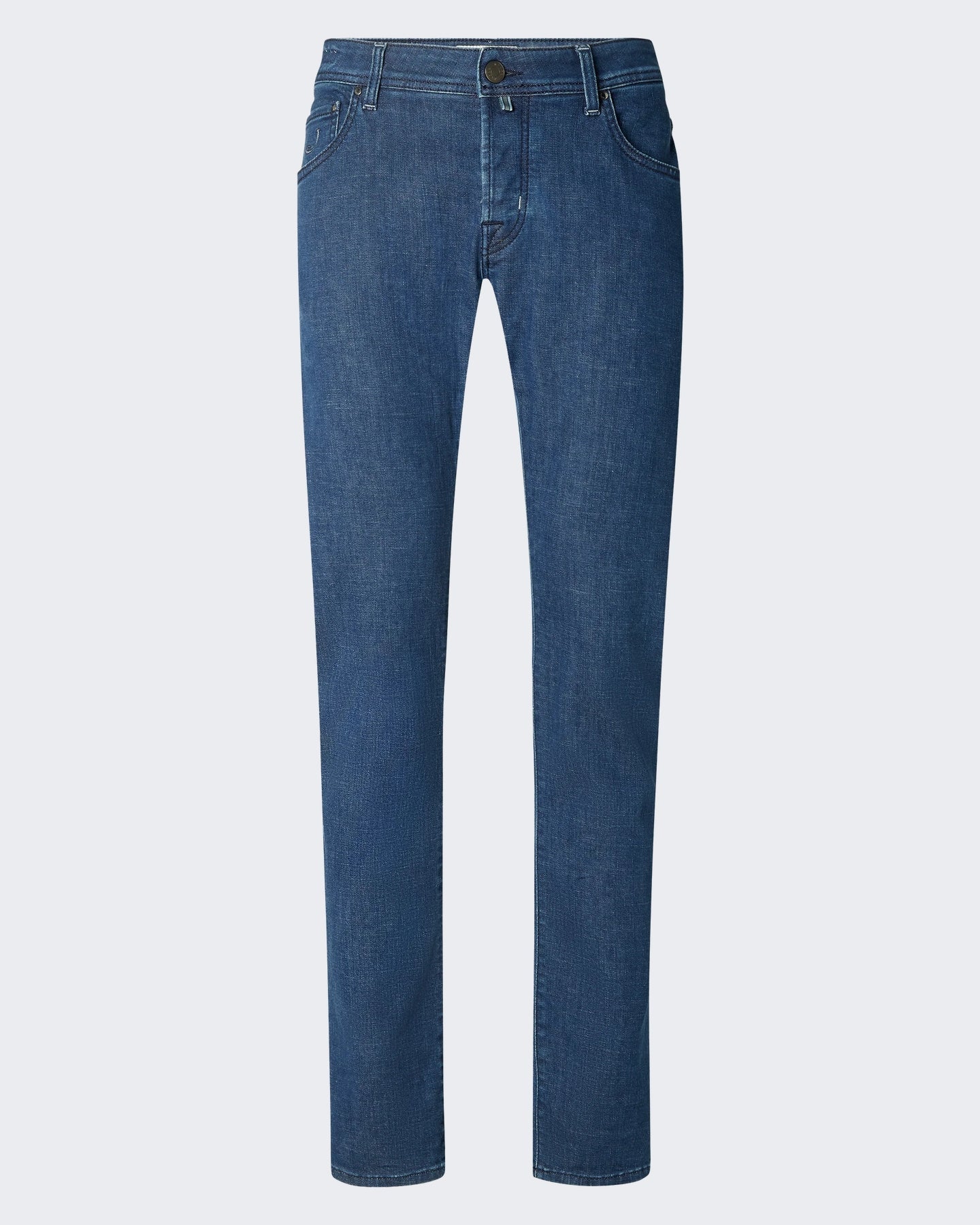 Jacob Cohen Heren Broek - Pant 5 Pkt Super Slim Fit Nick Slim Dark Blue Blauw - Eleganza.nl