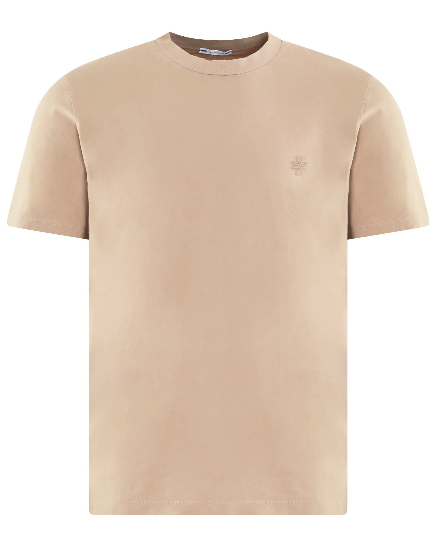 Jacob Cohen Heren GirocolloCostina T-Shirt Beige - Eleganza.nl