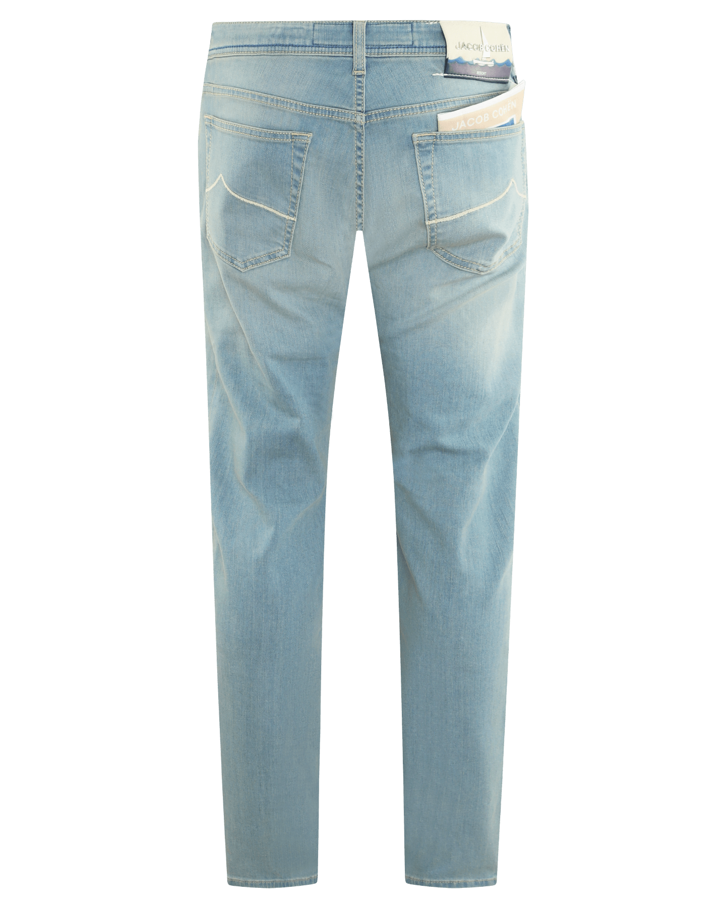 Jacob Cohen Heren Slim Fit Nick Licht Blauw - Eleganza.nl