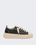 RHUN Men's Treble 2020 Leather Black sneakers
