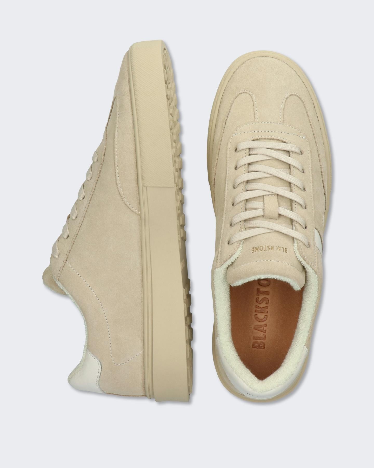 Blackstone Heren Quartz Auden Sneaker Beige
