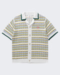 Casablanca Men's Tuck Stitch Shirt White
