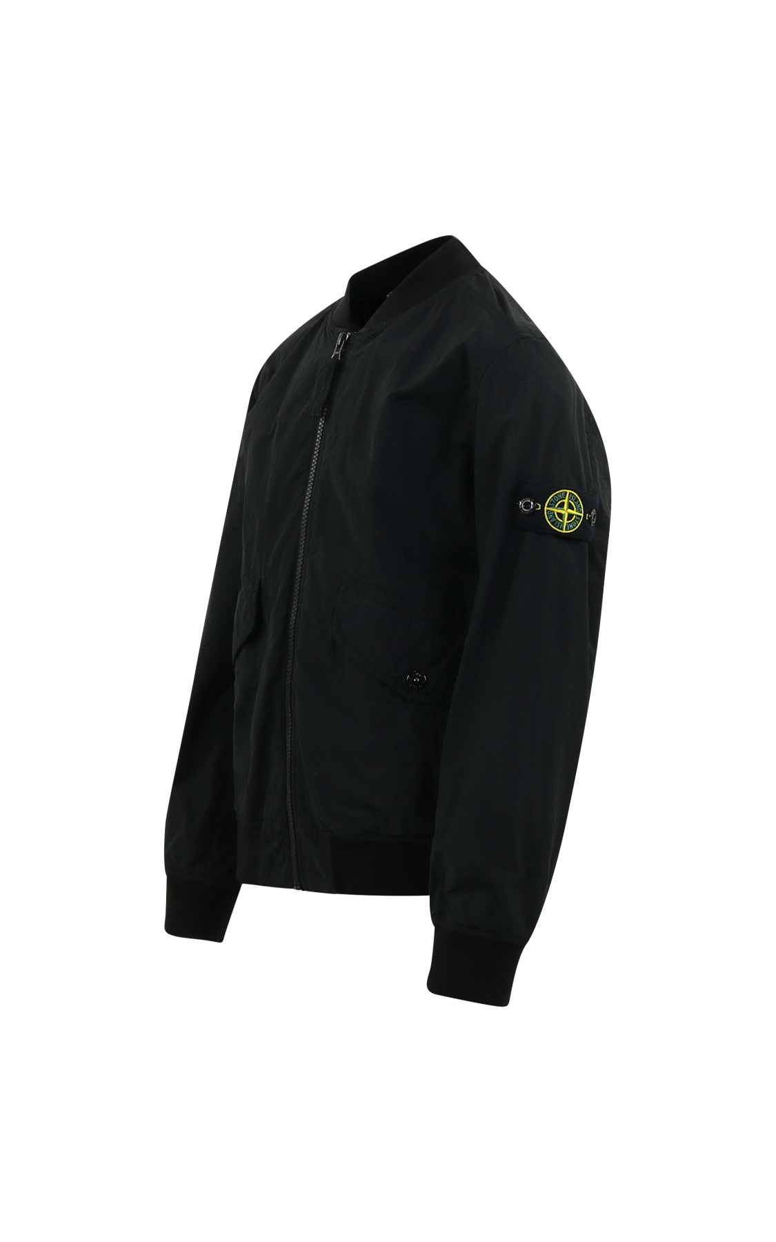 Kids black 2025 stone island jumper
