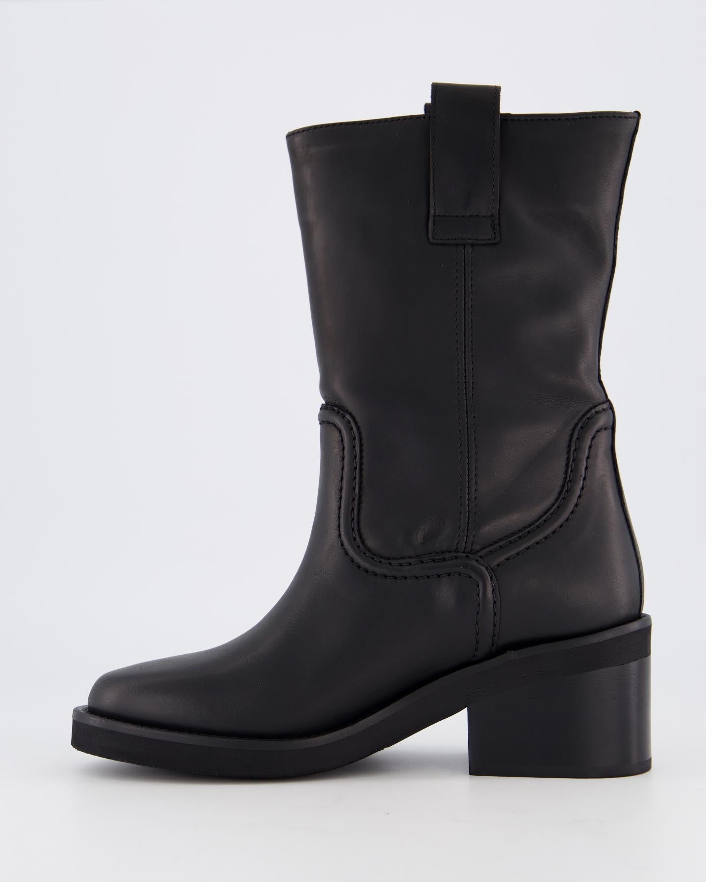 Dames Cassy Slouch Boot Zwart