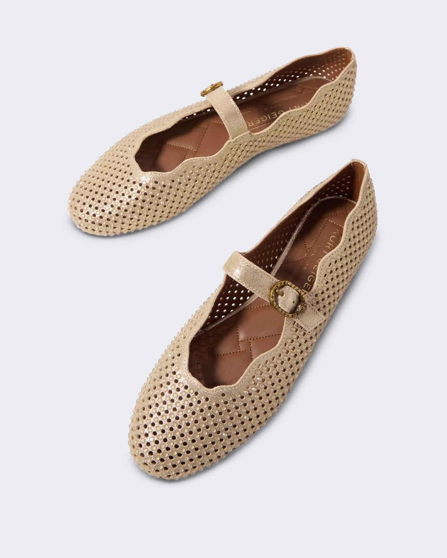 Dames Wavy Mayfair Ballet Flat