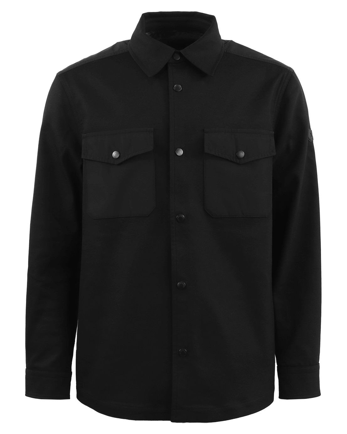 Men Waver overshirt black