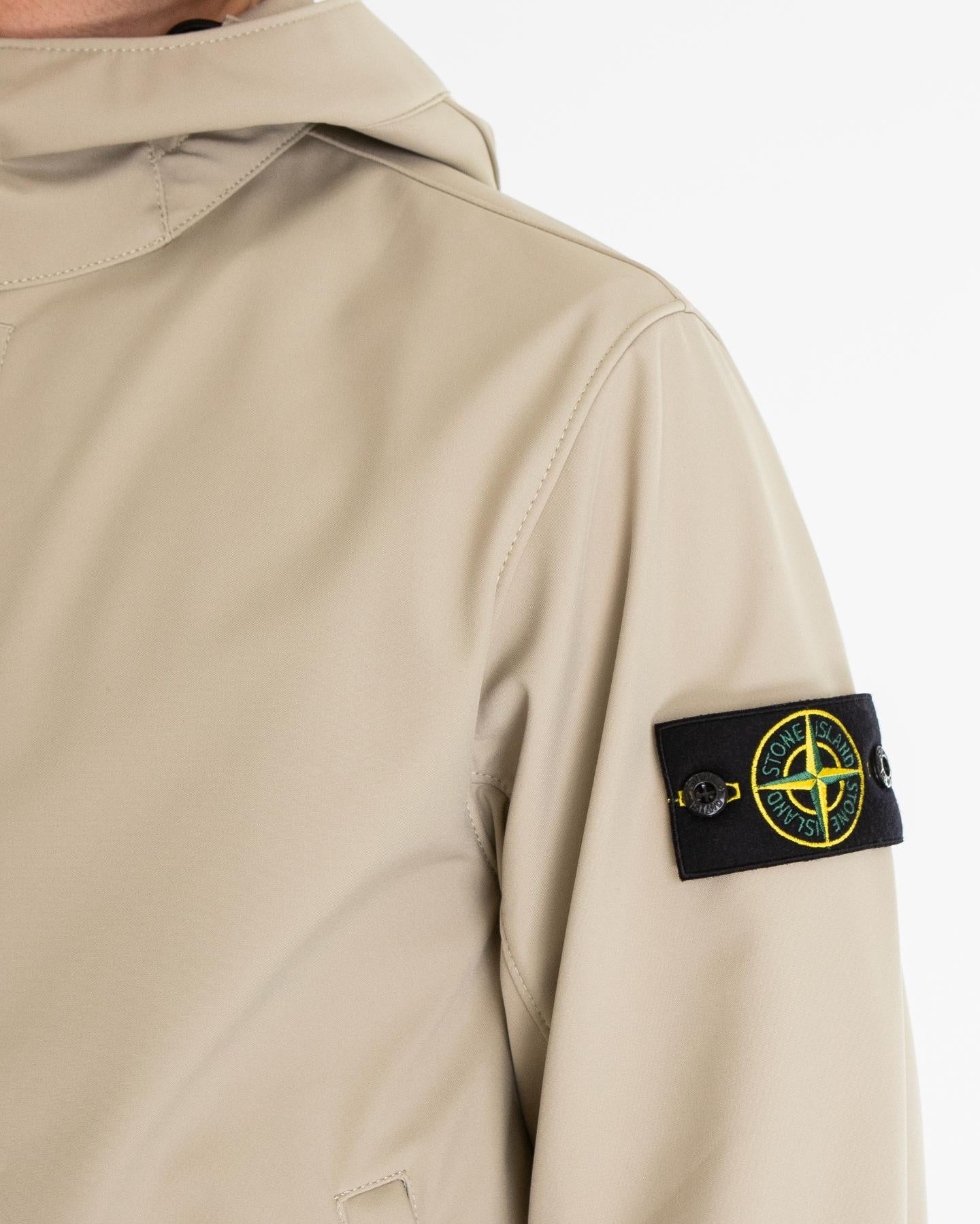 Heren Soft Shell Jacket Beige