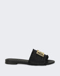 Women's Flat Slides — huidige kleur
