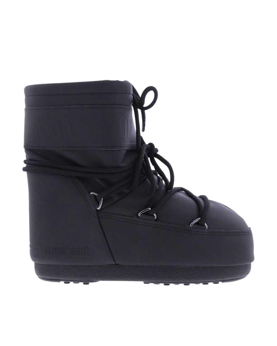Women Moon Boot Icon Black