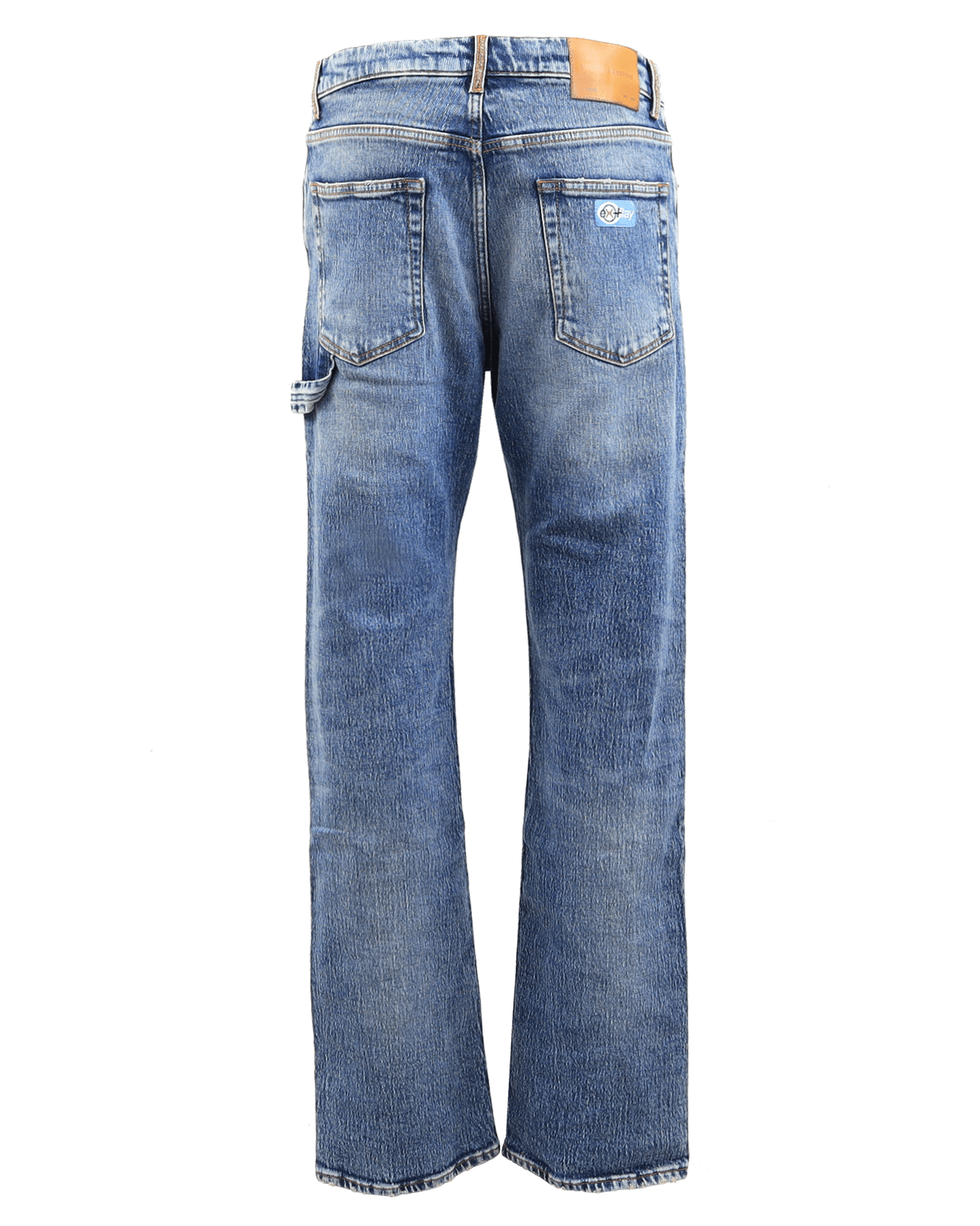 Men Ex-ray washed hammer blue