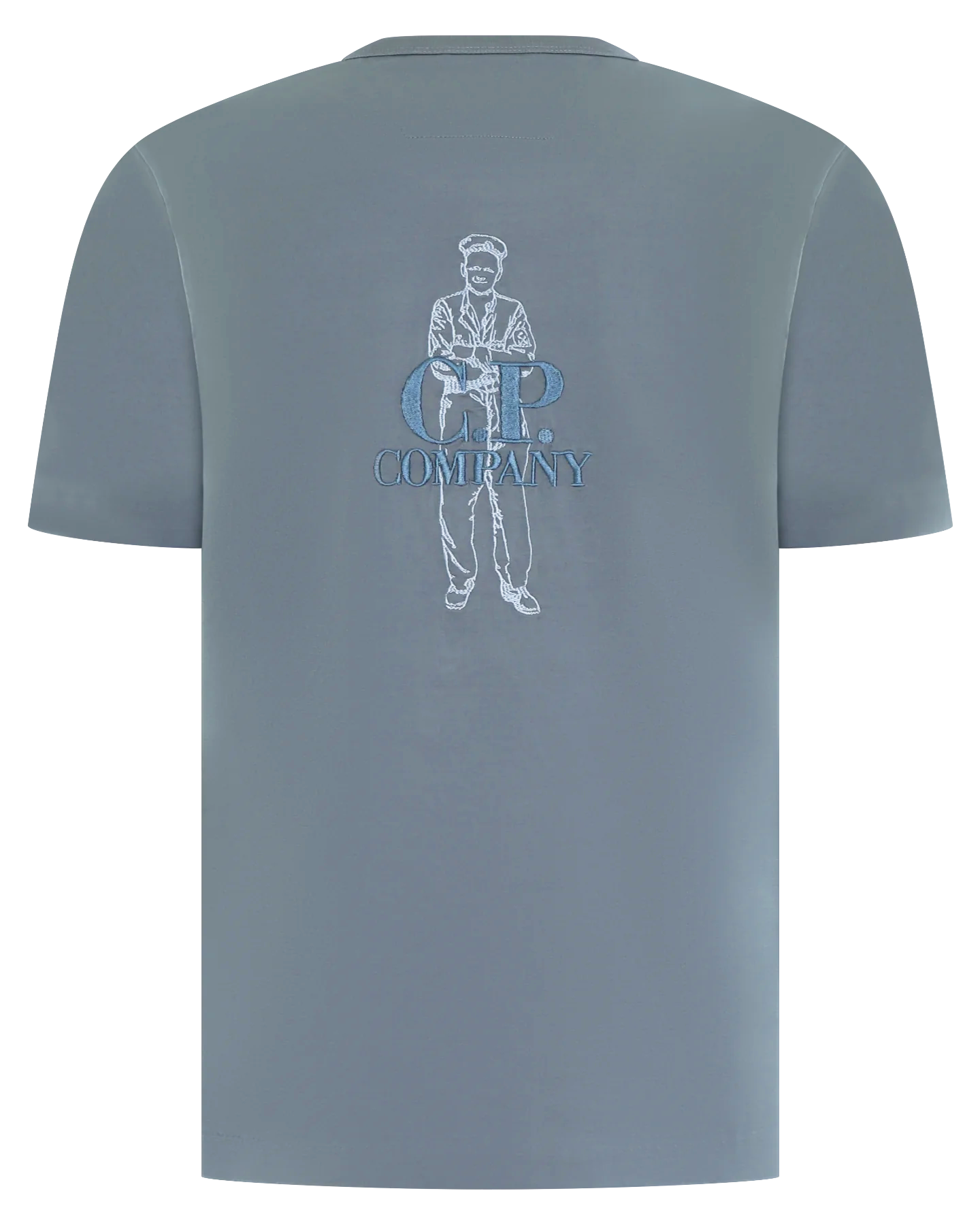 Heren Twisted Sailer T-Shirt Blauw