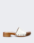 Copenhagen Studios Women's CPH798 Mule White
